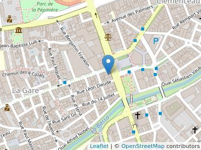 Sophie Bouclier et Guillaume Madrenas Association d'Avocats - Map