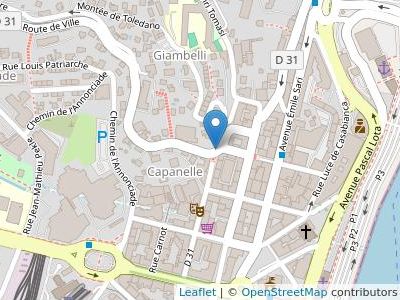Me Marinacce Charlotte - Map