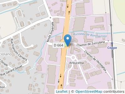 Maître Georges Costa  Lot Arbucetta Lot N - Map