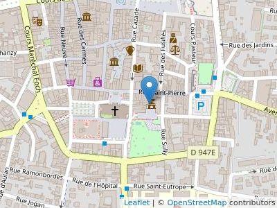 rue de la Tannerie Rives de l'Adour - Map