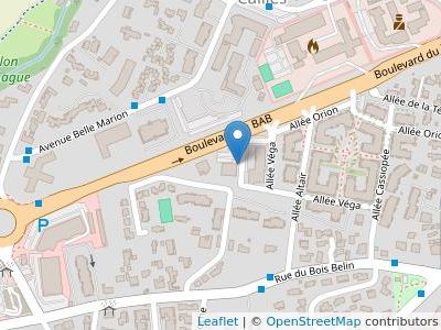Sarl Rouge Jean-Christophe Centre Affaire Erdian - Map