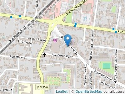 Scp Christian Rouffiac,a.fronsacq & Associes - Map