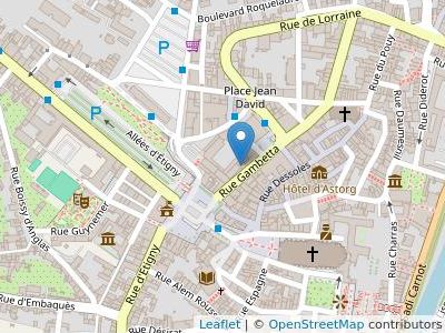 Scp Abadie-Morant-Douat-Dubois - Map