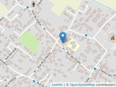 Aragnouet Avenue Blaise Pascal - Map
