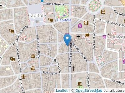 Maître Claudine Larrieu - Map