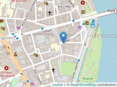 Scp D'avocats Sabatte - L'hote - Map