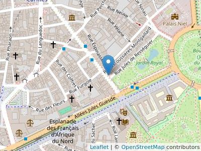 Maître Martine Yven Cazalbou - Map