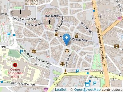 Scpi Job Trehorel Bonzom Bechet - Map