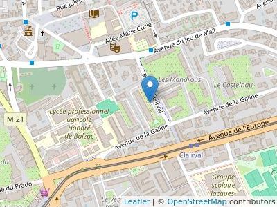 Mme Isabelle Gimbert Avocat à la Cour Résidence Le Clairval Bat2 - Map