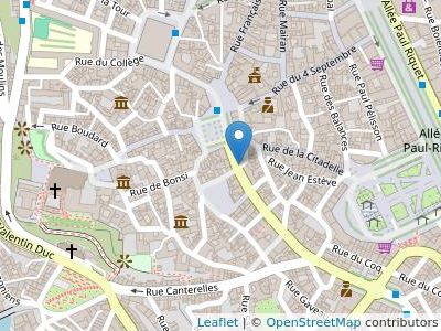 Scp D'avocats Christian Causse et Fabienne Delpech - Map
