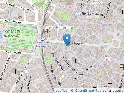 Scp Bedel De Buzareingues/divisia  Divisia/bedel De Buzareingues Avocat A La Cour - Map