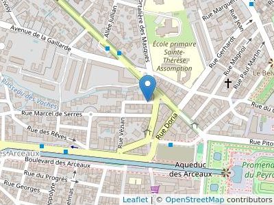 Mme Hollender Geneviève Avocat à la Cour - Map