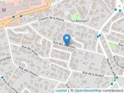 Scp Scollo Torres/rudelle  Martin Avocats A La Cour - Map