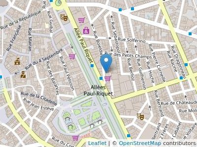 Scp Coste Bories Castanie - Map