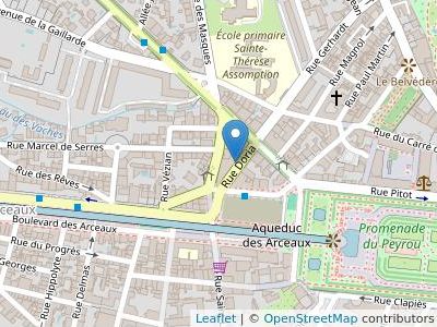 Mme Caroline Trezeguet Avocat A La Cour - Map
