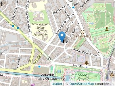 Scp Cauvin, Leygue Avocats A La Cour - Map
