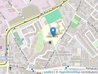 Scp Dabiens, Celeste, Kalczynski Avocats A La Cour - Map