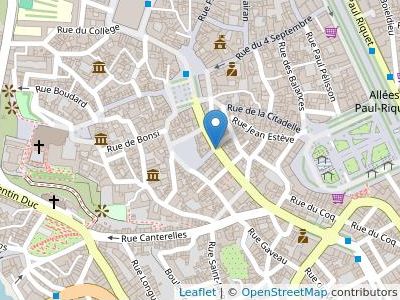 Scp Guiraud Lafon Portes - Map