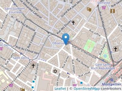 Scp Scheuer, Vernhet, Jonquet Et Associes Avocats A La Cour - Map