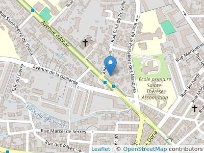 Monsieur Chabert Anthony Avocat à la cour - Map