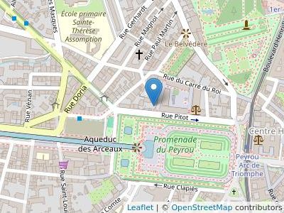 Scp Coste-Berger-Pons   Avocats A La Cour - Map