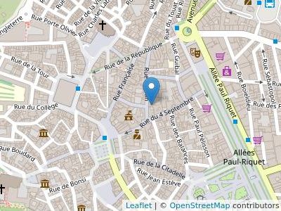 Scp Chatel Clermont Teissedre Talon Brun Miralves - Map