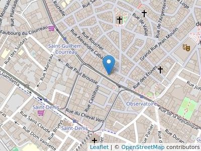 Mme Catherine Kerdoncuff Clasert Avocat A La Cour - Map