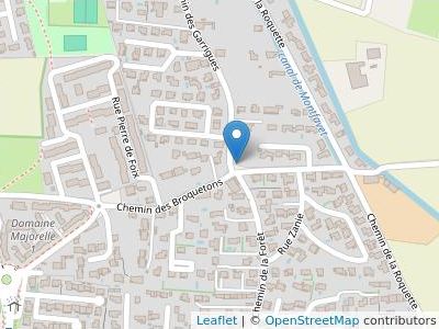 Sarl Gardien Et Fouquet Le Clos de la Cristole Rue Bon Vent - Map
