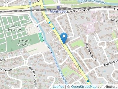 Sarl Oualid-Pagnetti Le Clos de la Cristolle rue Bon Vent - Map