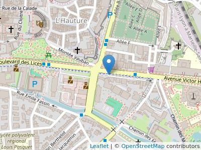 Cabinet Chaix Résidence les Jardins des Alyscamps - Map