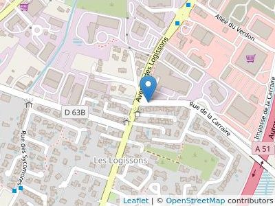 Maître Agnès Douciere Les Bastides du Parc des Logissons - Map