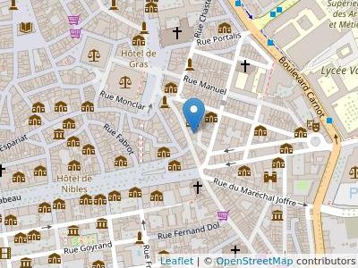 Scp Régine Ciccolini / B. Porteu De La Morandiere - Map