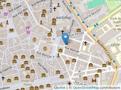 Maître Emmanuelle Pesseguier Pallincourt - Map