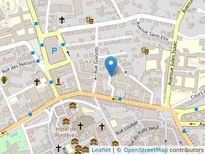Scp Baldo Lupo Drujon d'ASTROS Résidence Signoret - Map