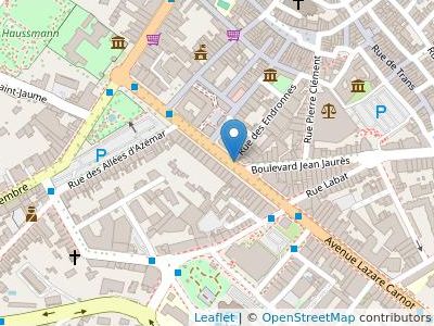 Me Sylvaine Bousquet - Map