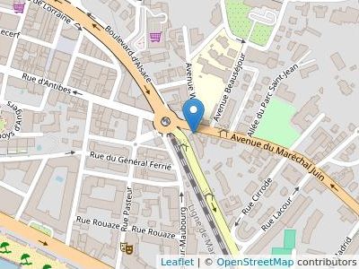 Maître Karine Liwerant Sarrazin Résidence Ascott - Map