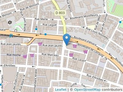 Maître Sportes-Santini Laurence Le - Map