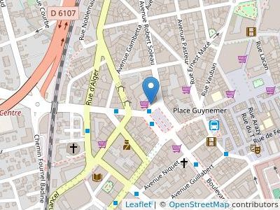 Maître Trastour Olivier Le Grand Hotel - Map