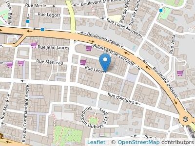 Maître Rees Evelyne Immeuble les Mimosas - Map