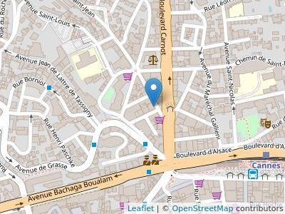 Scp Tandonnet-Salone-Roussin - Map