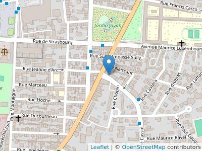 Scp Derisbourg - Couleau - Map
