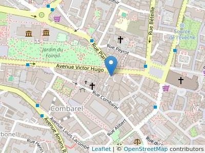 Scp Salles Taussat - Map