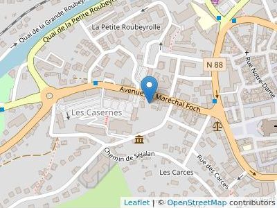 Mme Sandrine Andrieu Avocat - Map