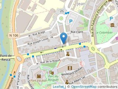 Scp Brun, Jeglot Brun Avocats A La Cour - Map