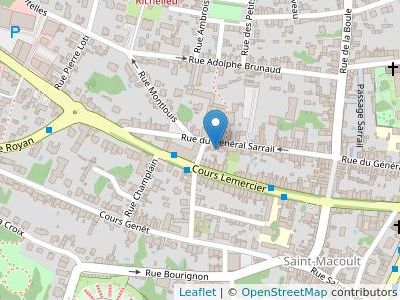 Maitre Burbaud Isabelle - Map