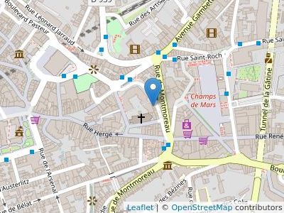 Scp Cathelineau - Bagouet -         Guevenoux Immeuble Valois - 6° étage - Map