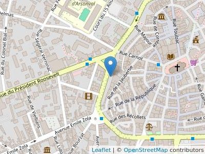 Scp Dignac-Beaudry-Pages - Map