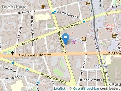 Maître Ledoux-Walchli Isabelle Carré Jaude - Map