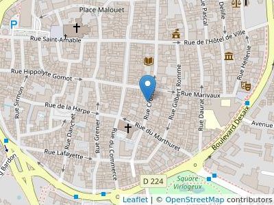 Scp Marty-Baffeleuf-Blanchet - Map