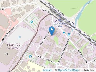 Selafa Judisocial La Pardieu - Map